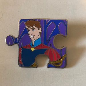 Sleeping Beauty Puzzle Piece Pin (Philip)